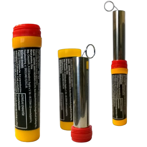 Handfackel Bengallichtfackel mit Reißzünder 60Sek. Rot Handfackel Bengallichtfackel mit Reißzünder 60Sek. Rot