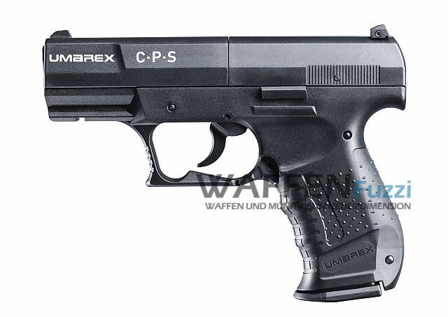 Umarex CPS CO2 Pistole 4,5 mm Diabolo, brüniert