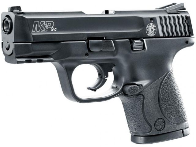 Kompakte Selbstverteidigungspistole 9mm PAK S&W M&P 9C 