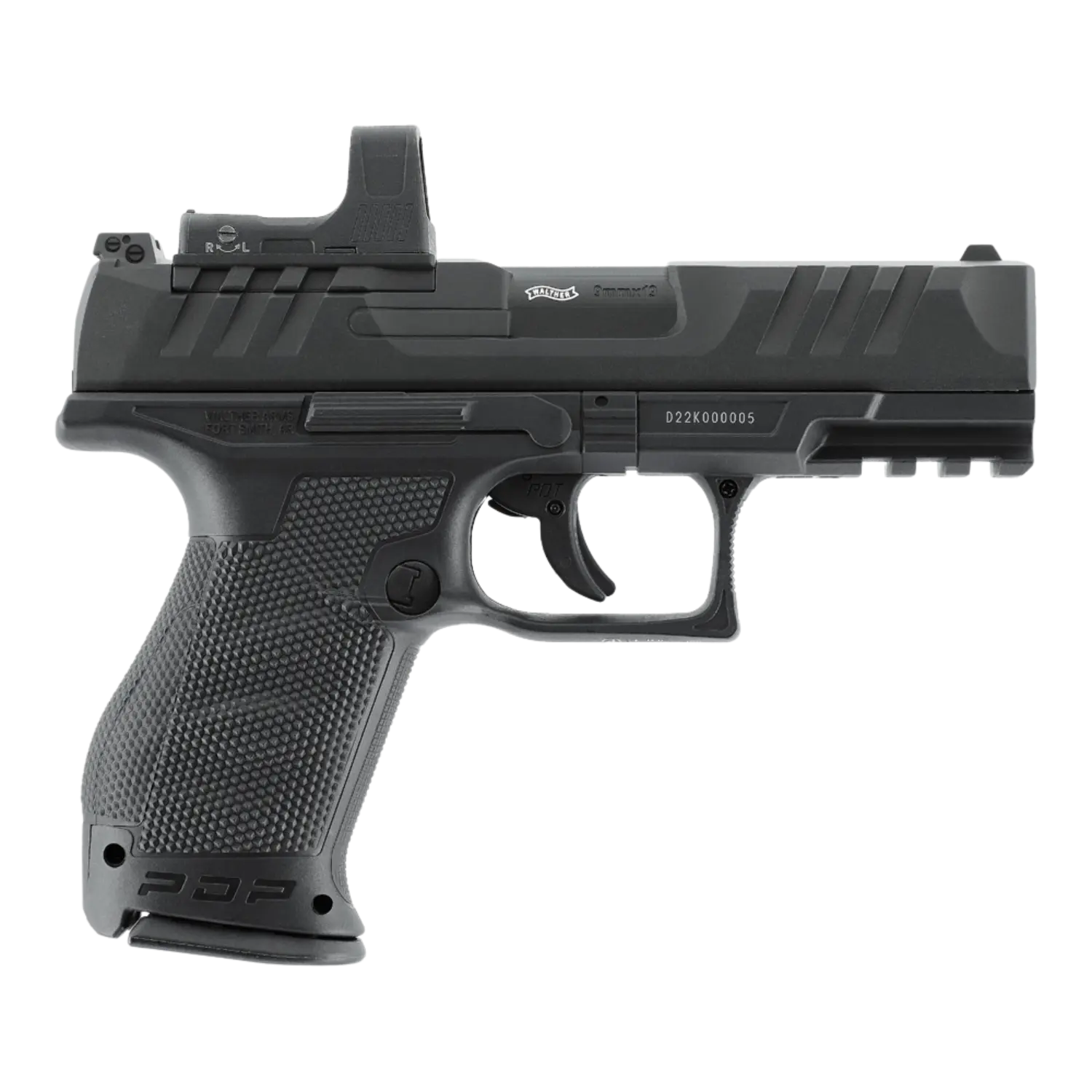 Walther PDP Compact 4" BLK SET CO2 Pistole 4,5 mm BB + RDS Red Dot