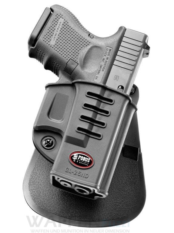 GL-26ND Paddleholster Fobus für kompakte Glock Pistolen