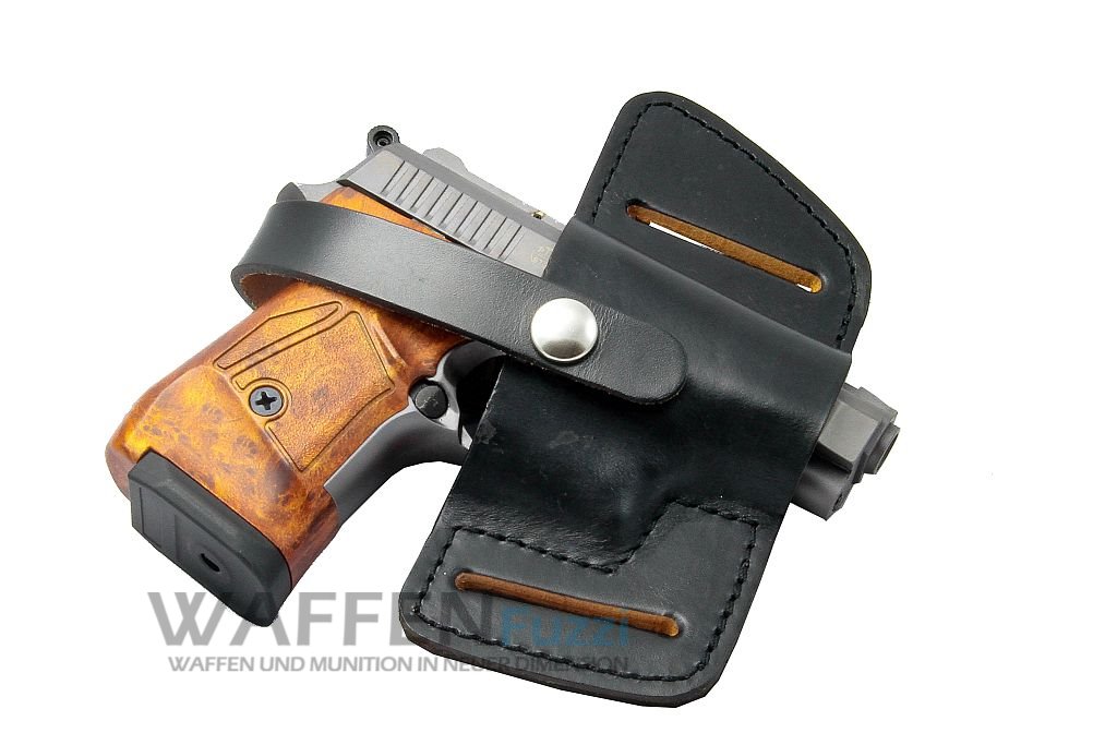 Gürtelholster Belt-Slide mit Gürtelschlaufe für Zoraki, Walther, ISSC M22, Röhm u.v.m.