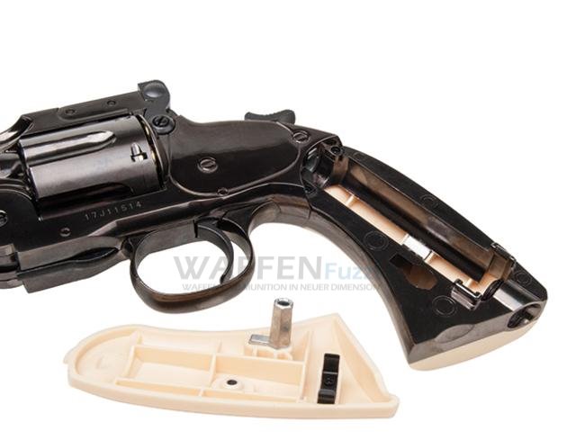 U.S. Army Schofield CO2 Revolver Kaliber 4,5mm Stahl BB / Diabolo