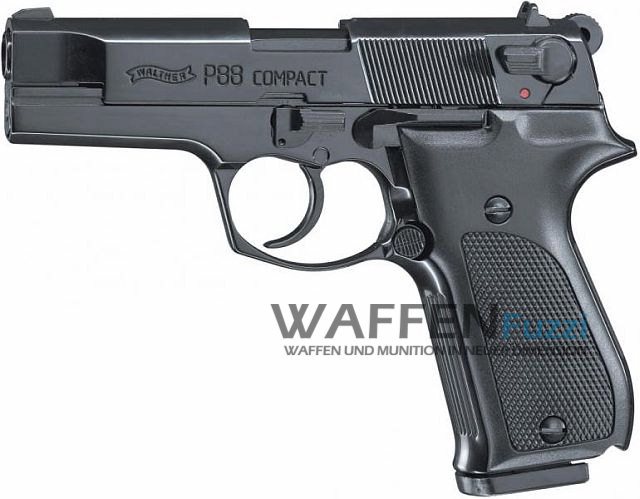 Walther P88 Schreckschusswaffe 9mm brüniert Gebraucht/Wie Neu