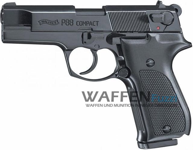 Walther P88 Schreckschusswaffe 9mm brüniert