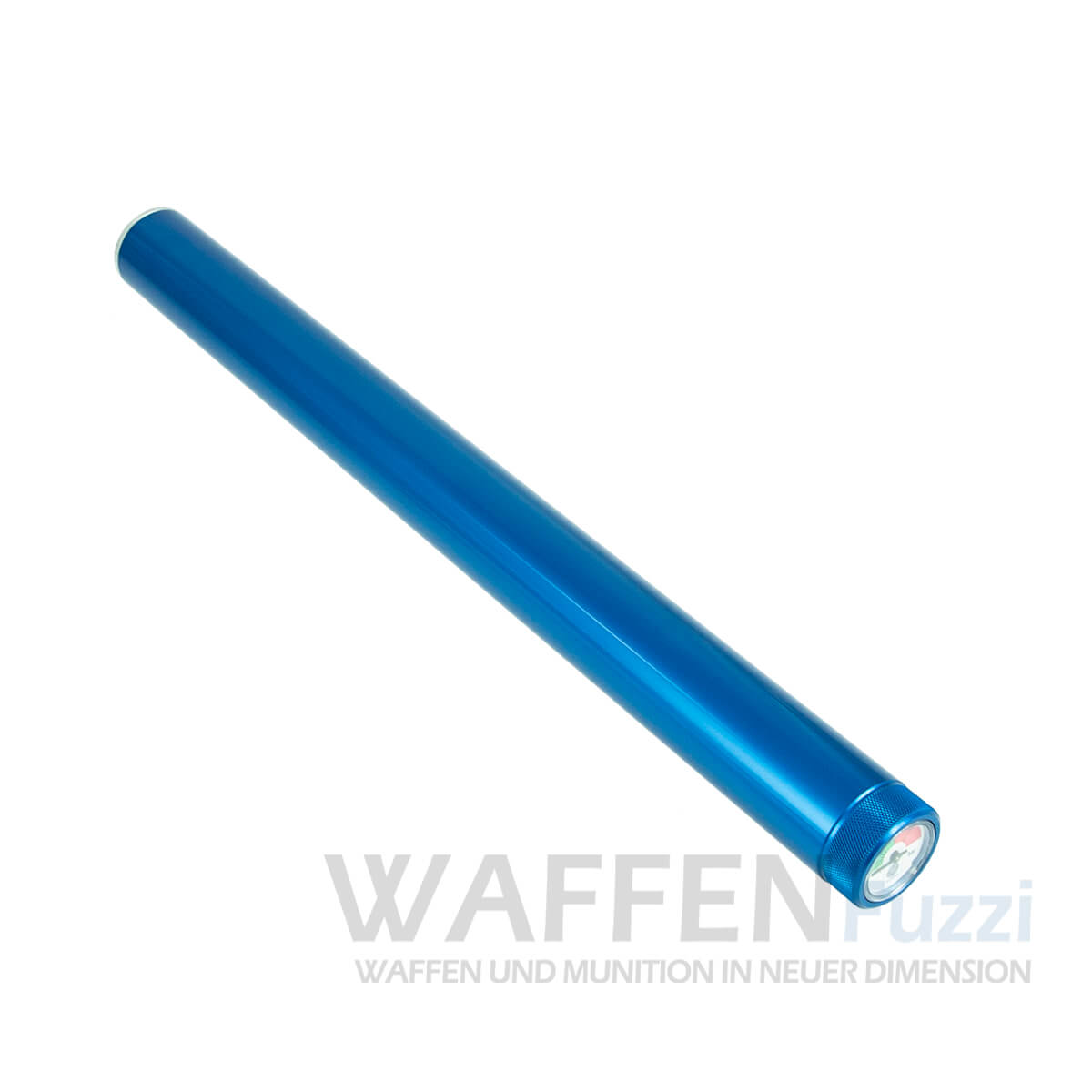 Steyr-Kartusche-Lang-blau-200bar Blaue Pressluftkartusche für Steyr Luftgewehr