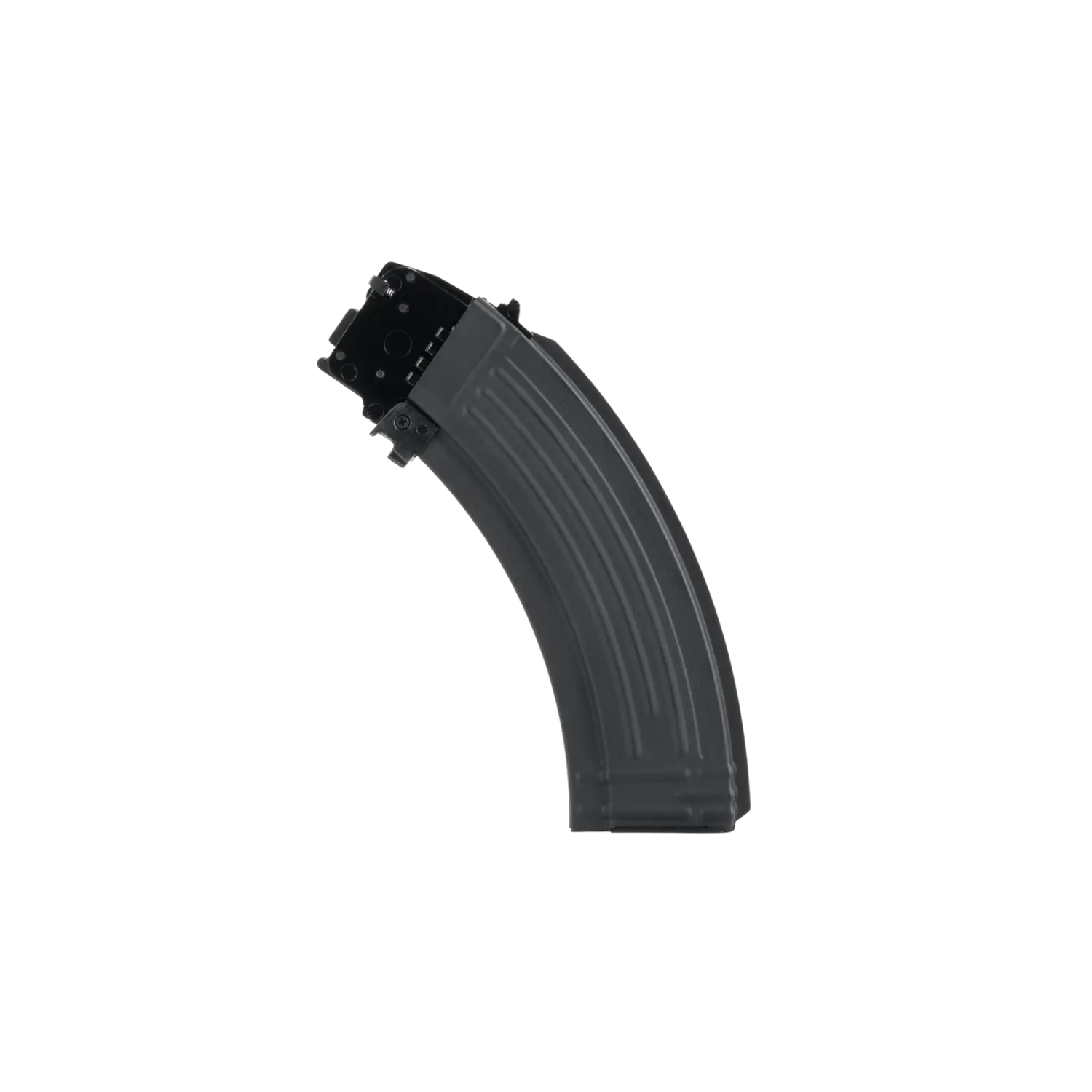 Magazin Kalashnikov AK74 | AK101 | AKS74U 18 Schuss 4,5mm BB schwarzes gebogenes Magazin für Stahl BB Kugeln