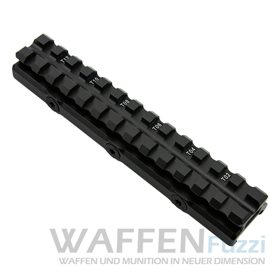Picatinny Schiene Super Slim 20 MOA 13 Slots Picatinny Schiene Super Slim 20 MOA 13 Slots