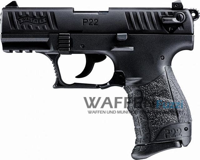 walther-p22q-br-niert Walther P22Q Schreckschusswaffe 9mm brüniert