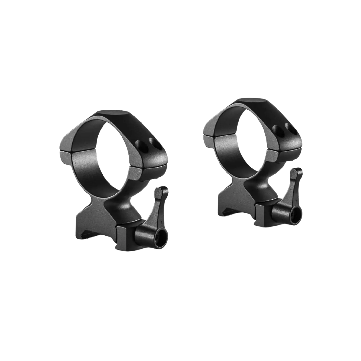 Hawke Präzisionsringmontagen aus Stahl Mittel / 34mm Zwei schwarze Ringmontagen aus Präzisionsstahl, mit Halterungen und Schrauben, für Zielfernrohre.