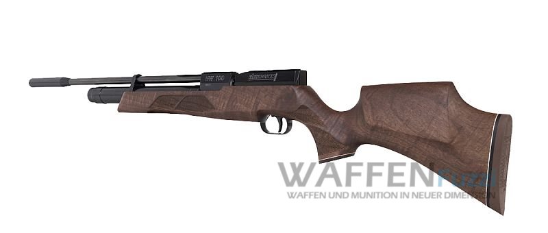 Weihrauch_Pressluftgewehr_HW100_S_ak-22348045 Weihrauch HW 100S QF Pressluftgewehr im Kaliber 4,5 mm zum Schießen mit Diabolos