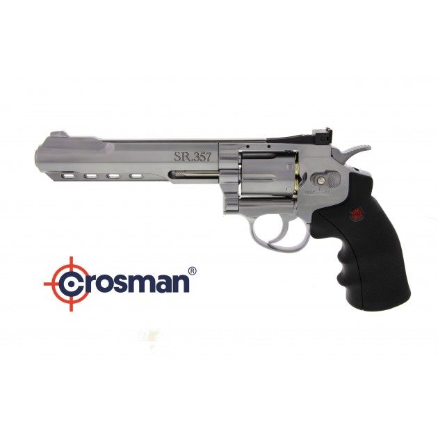 SR357bicolor Crosman SR357 Silber Kaliber 4,5mm Stahl BB