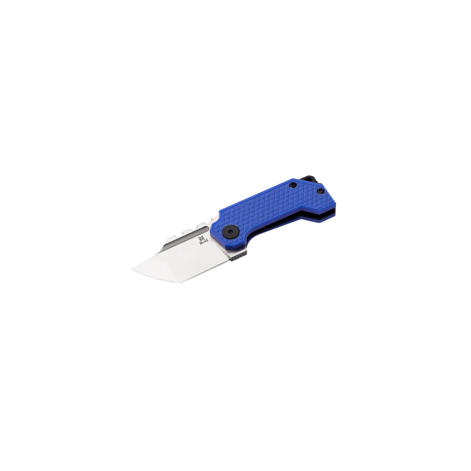 Klappmesser Thunrar Nano mit blauer Griffschale und kurzer Klinge