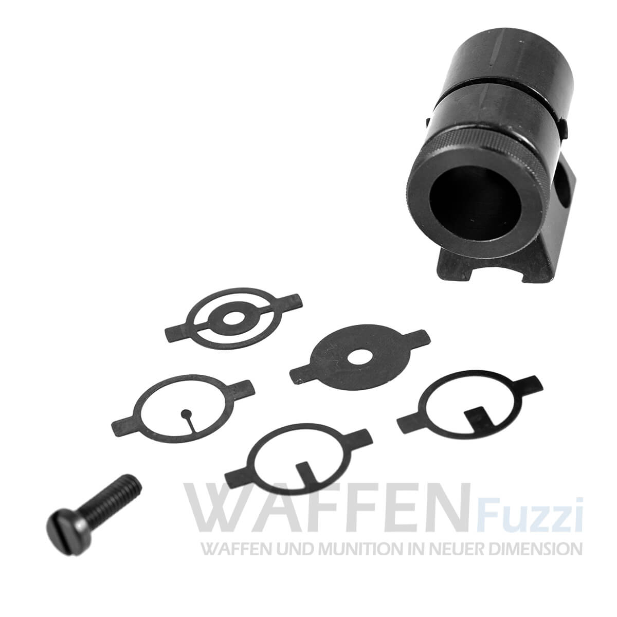 Tunnelkorn-Weihrauch-Luftgewehr Tunnelkornfuß mit Ringkorn und Balkenkorn für Weihrauch Luftgewehr HW30 HW35 HW50 HW80 HW90 HW77