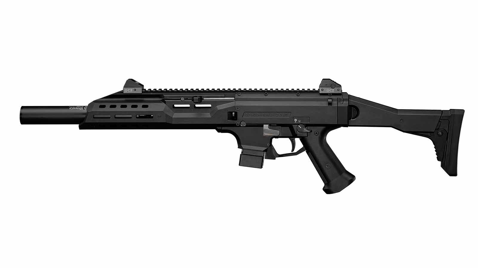 CZ Scorpion EVO3 S1 Carbine Kaliber 9mm Luger 10 Schuss + Faux Suppressor CZ Scorpion EVO3 S1 Carbine Kaliber 9mm Luger 10 Schuss + Faux Suppressor