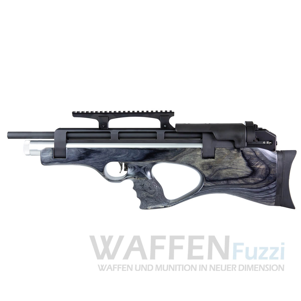 _51A8706-Kopie Steyr Pro X Scout Pressluftgewehr Bullpup Kaliber 4,5mm / 5,5mm Schihtholz links