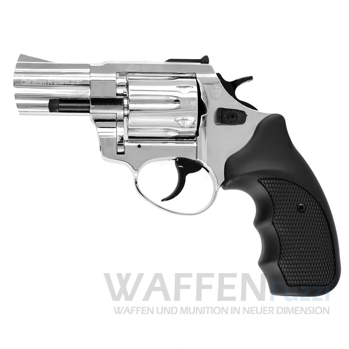 Zoraki-R1-2-5-Chrom Zoraki Schreckschussrevolver R1 Chrom 2,5 Zoll
