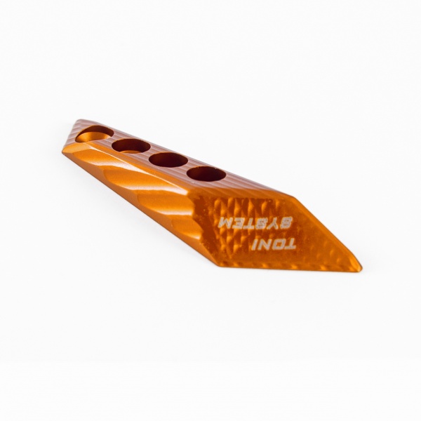 Toni System 3D Thumb Rest für Linkshand-Schützen Orange Toni System 3D Thumb Rest für Linkshand-Schützen Orange