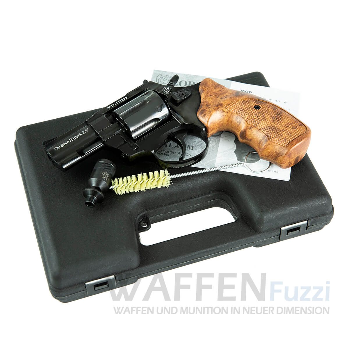 Lieferumfang-Zoraki-R1-Shiny-2-5-Zoll Zoraki R1 Shiny 2,5 Zoll Lieferumfang bei Waffenfuzzi