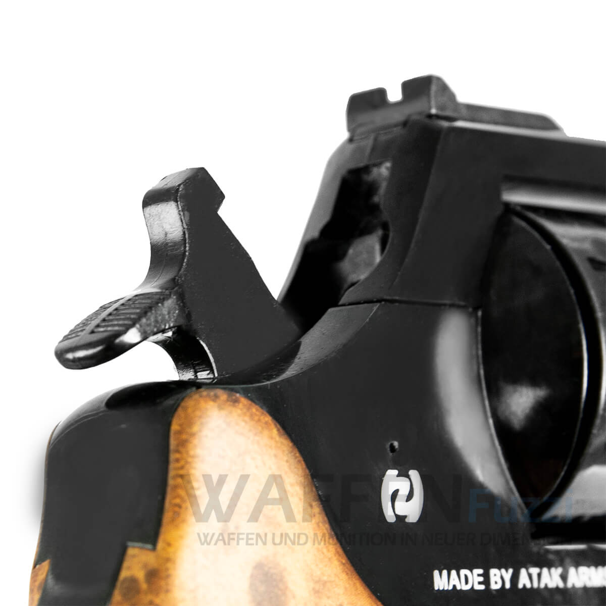 Schreckschussrevolver-6-Schuss-Shiny-Zoraki-R1 6 Schuss Trommel aus Stahl Zoraki R1 2,5 Zoll Shiny