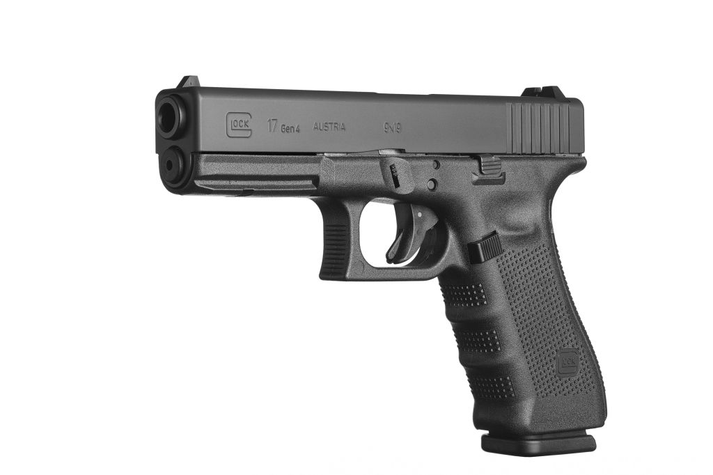 G17-Gen4-45Degree Glock 17 Gen4 Kaliber 9mm Luger Selbstladepistole