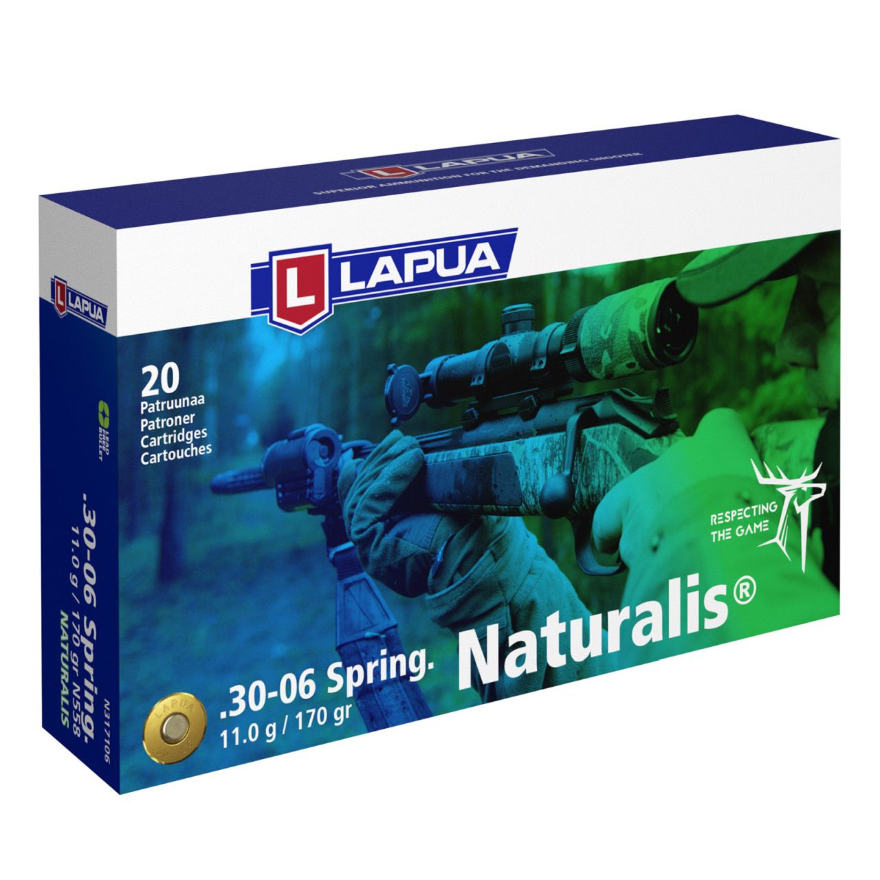 Lapua Naturalis .30-06 11g 20 Schuss