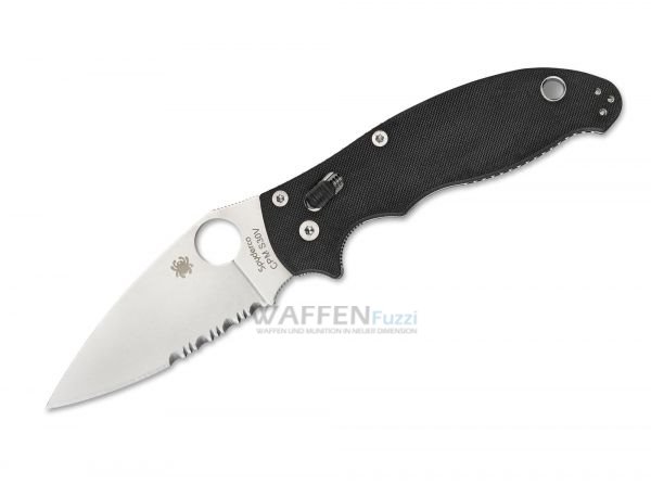 Manix-2-Combo-Edge Spyderco Manix 2 Combo Edge Ball Bearing Lock G-10