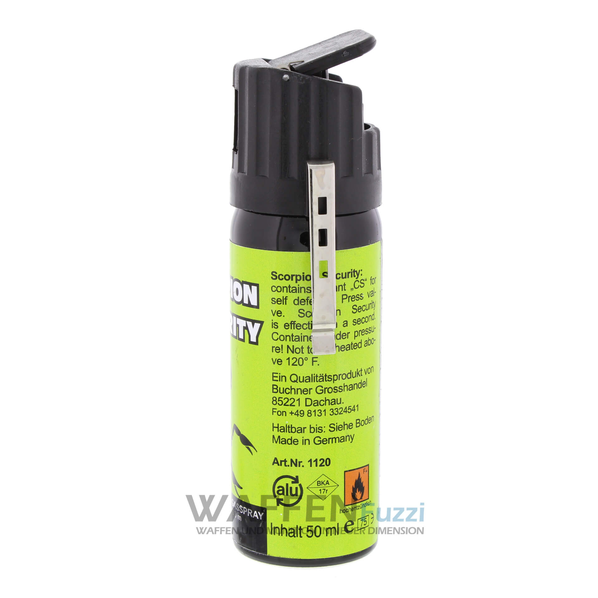 CS-Spray-scorpion-bu-1120 Tränengas von Scorpion