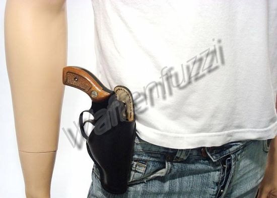 Leder-Gürtelholster für 2" Revolver