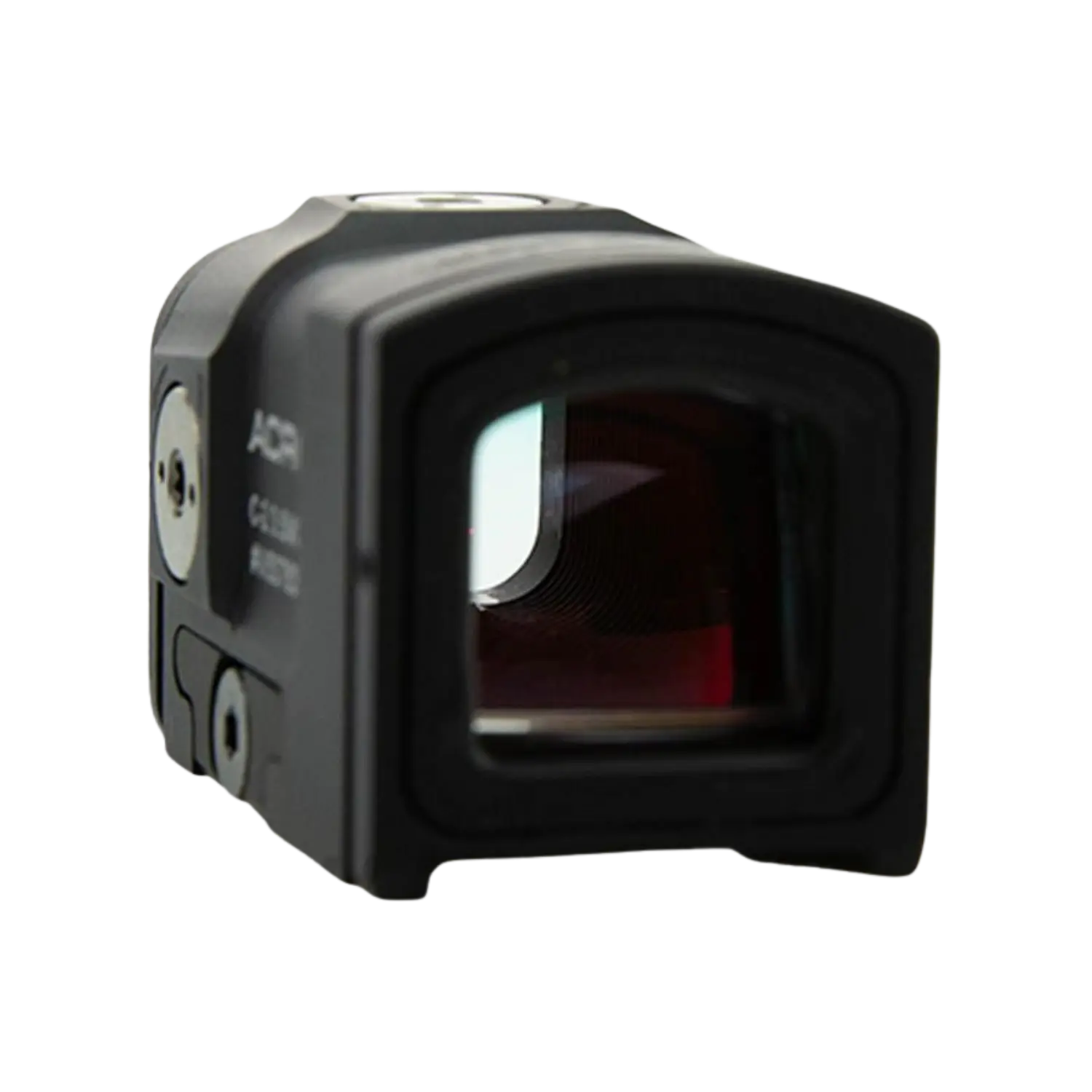 Schwarze Aimpoint Acro C-2 Zielvorrichtung mit rechteckigem Sichtfenster und sichtbaren Bedienelementen an der Seite.