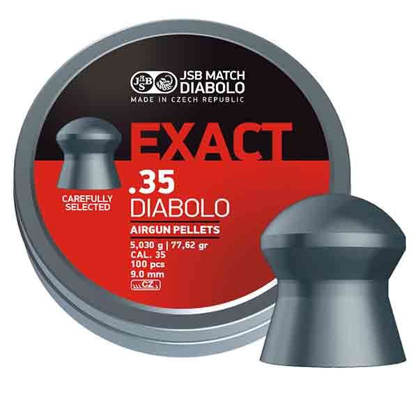 Diabolo JSB Exact Kaliber .35 I 9mm 5,250g 100 STK Diabolo JSB Exact Kaliber .35 I 9mm 5,250g 100 STK