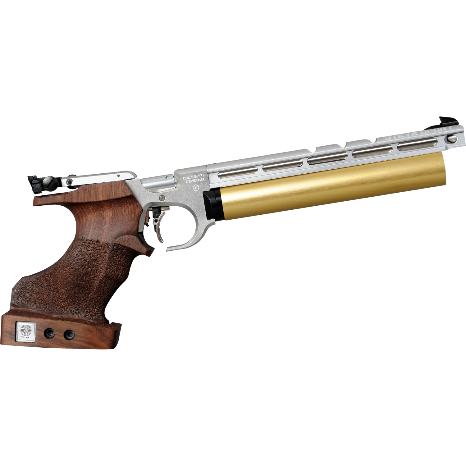 Steyr EVO 10 Silber Matchpistole 4,5mm Diabolo
