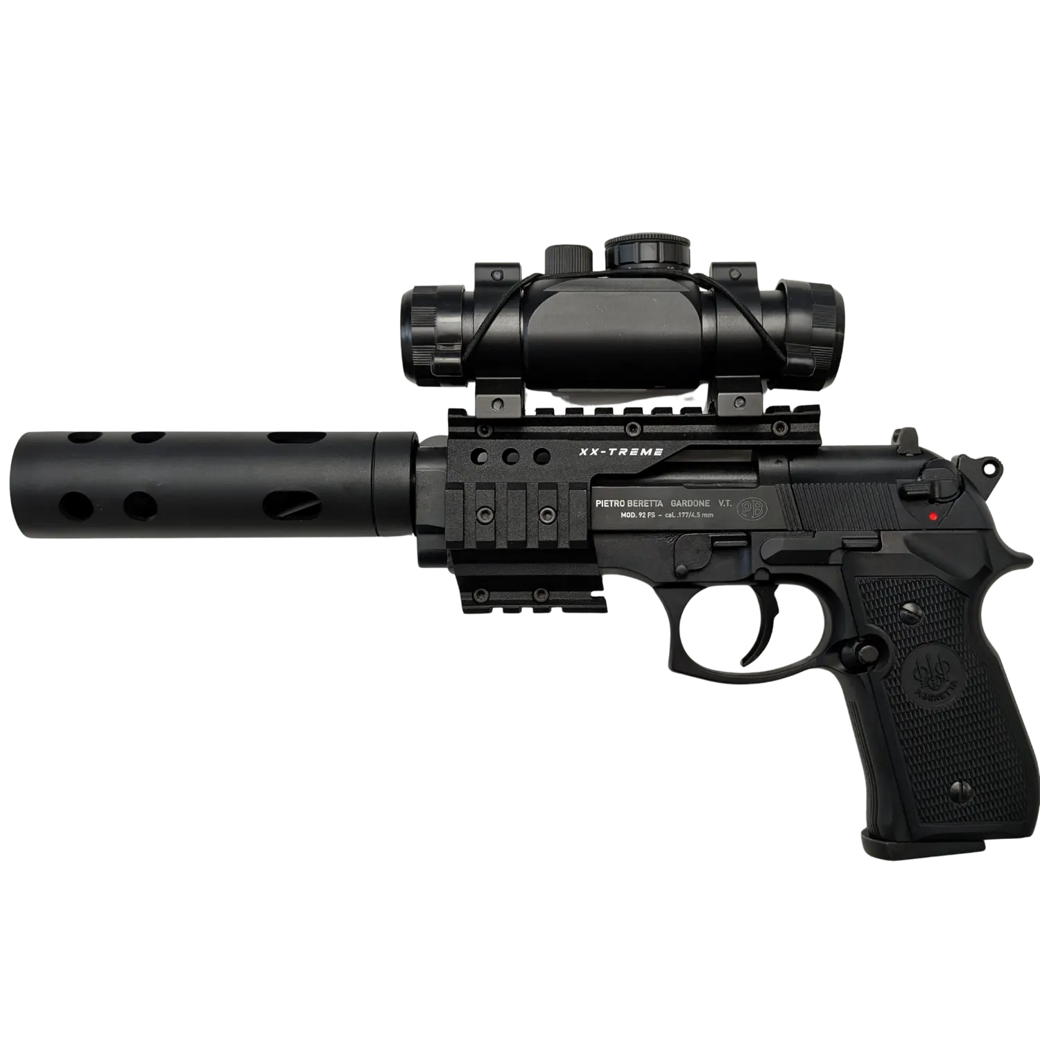 Beretta 92 FS XX-TREME CO2 Pistole 4,5 mm Diabolo #Rückläufer Beretta 92 FS XX-TREME CO2 Pistole 4,5 mm Diabolo #Rückläufer