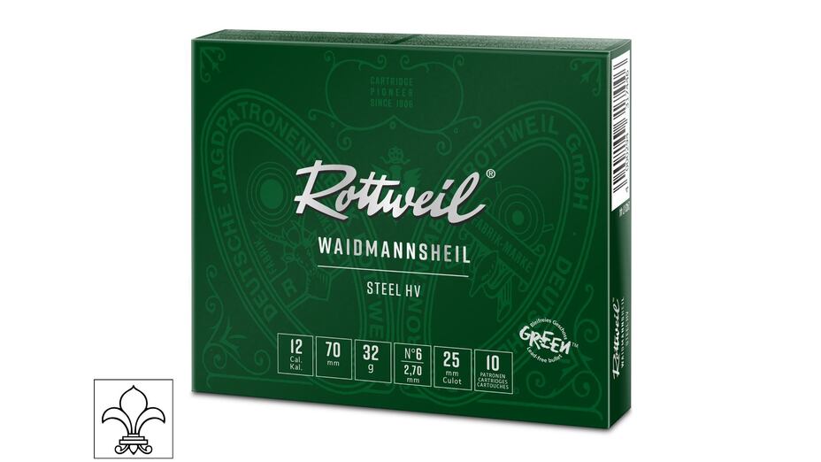 Rottweil Waidmannsheil Steel HV 2,7mm Kaliber 12/70