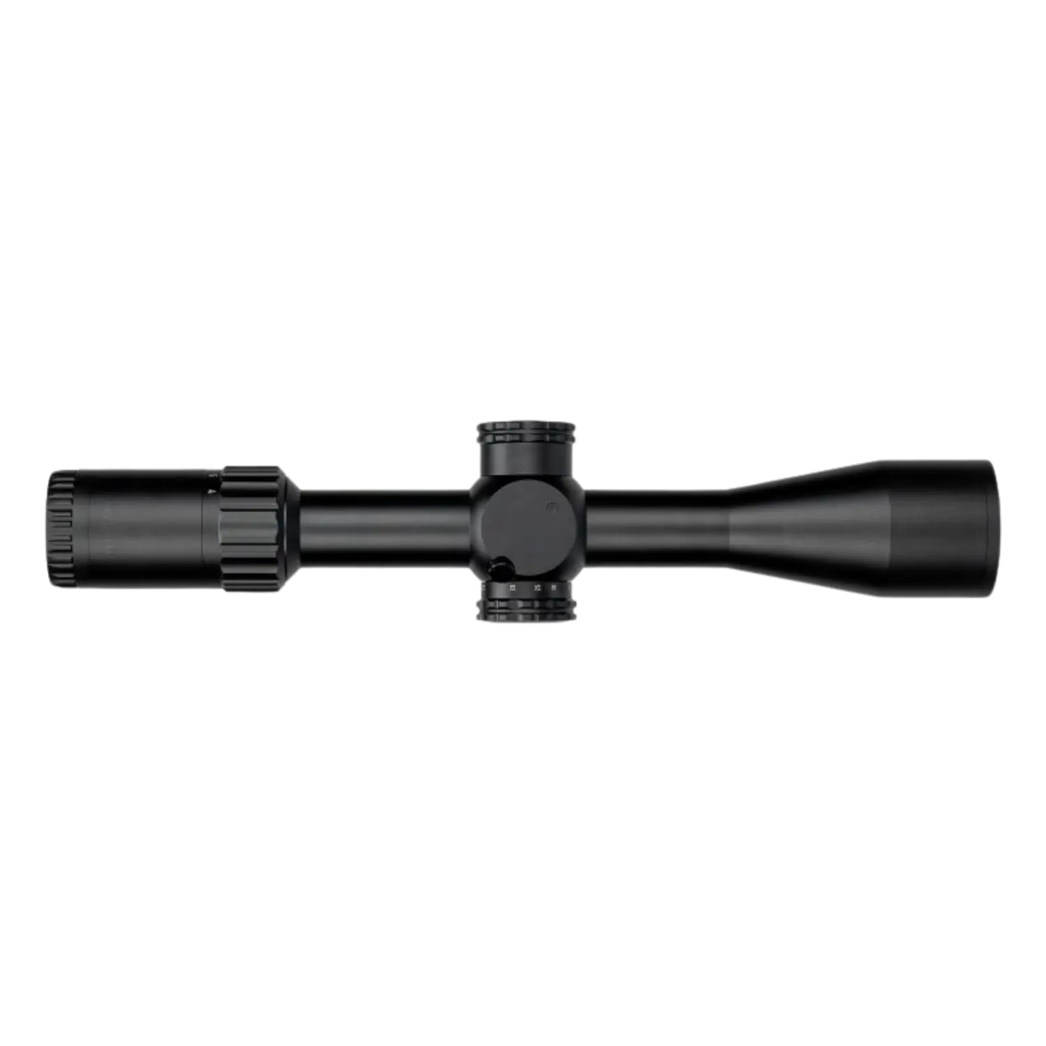 Schwarzes Zielfernrohr Element Optics Helix Gen2 mit variabler Vergrößerung 4-16x und Objektivdurchmesser 44 mm, zylindrische Form mit Einstelltürmen