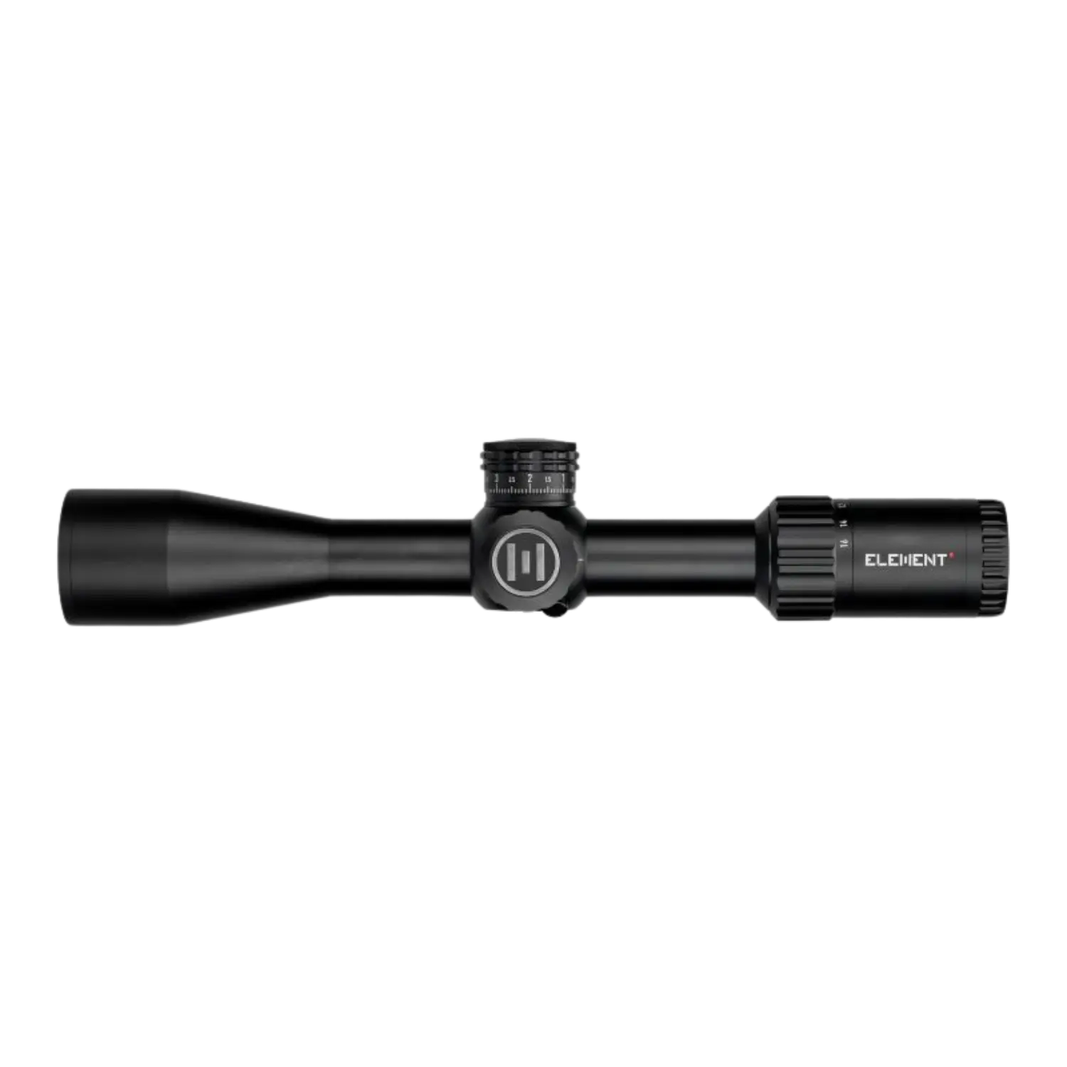 Element Optics Zielfernrohr Helix Gen2 I 4-16x44 I Auswahl Absehen Schwarzes Zielfernrohr Element Optics Helix Gen2 4-16x44 mit Einstelltürmen und verstellbarem Okular
