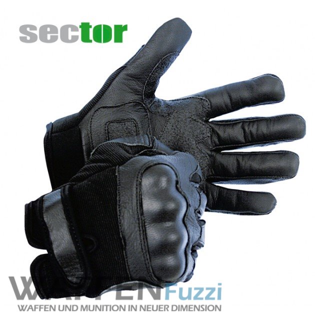 Sector Handschuh mit Protektoren
