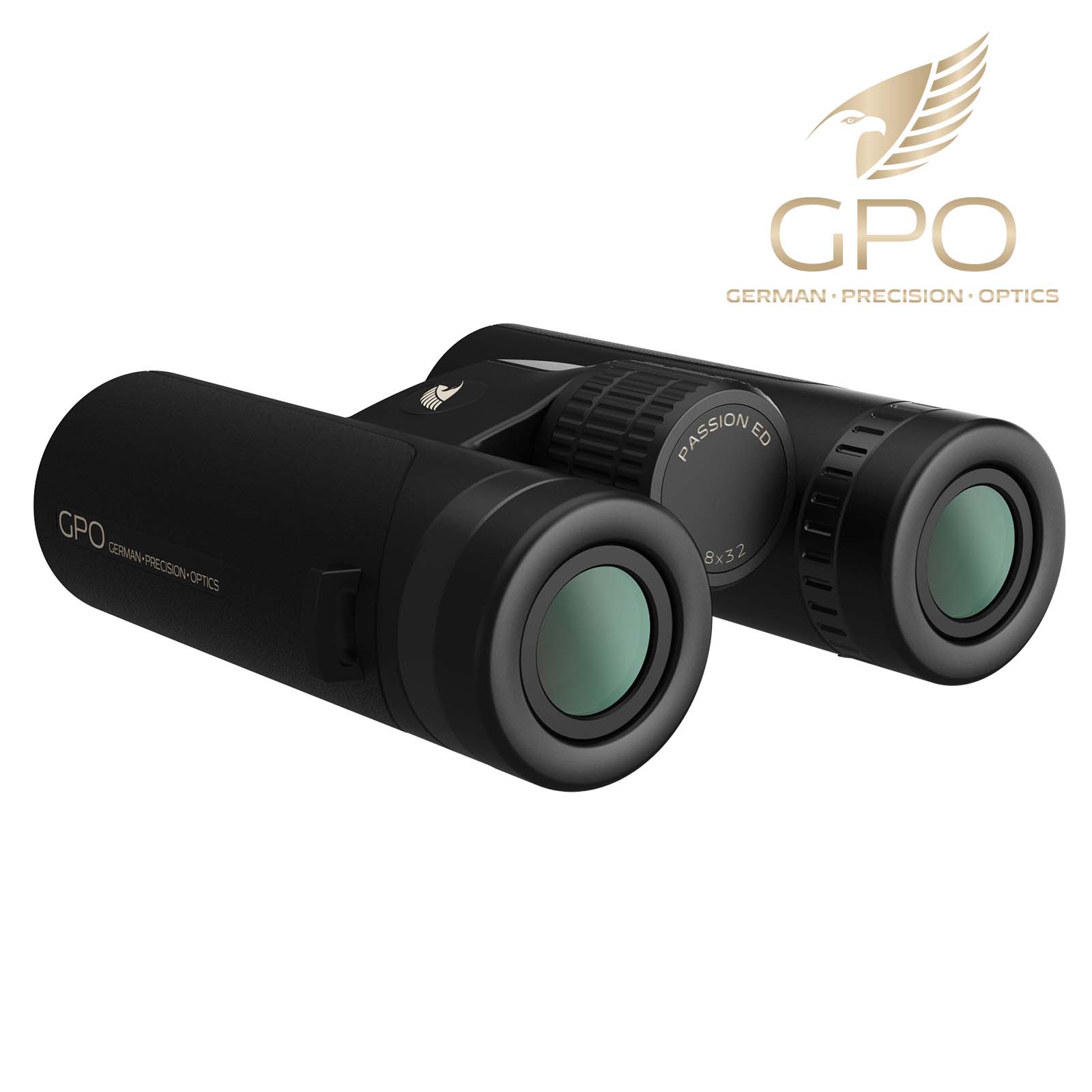 GPO Fernglas Passion ED 10x32 Anthrazit/Schwarz