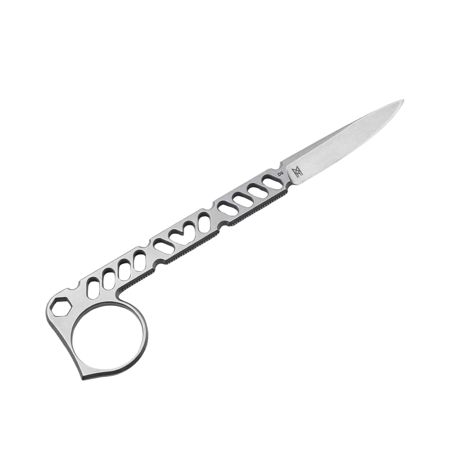 taktisches Messer in silber