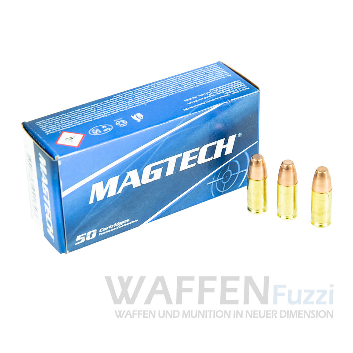 Magtech Kaliber 9mm Luger FMJ Subsonic 147 grs 