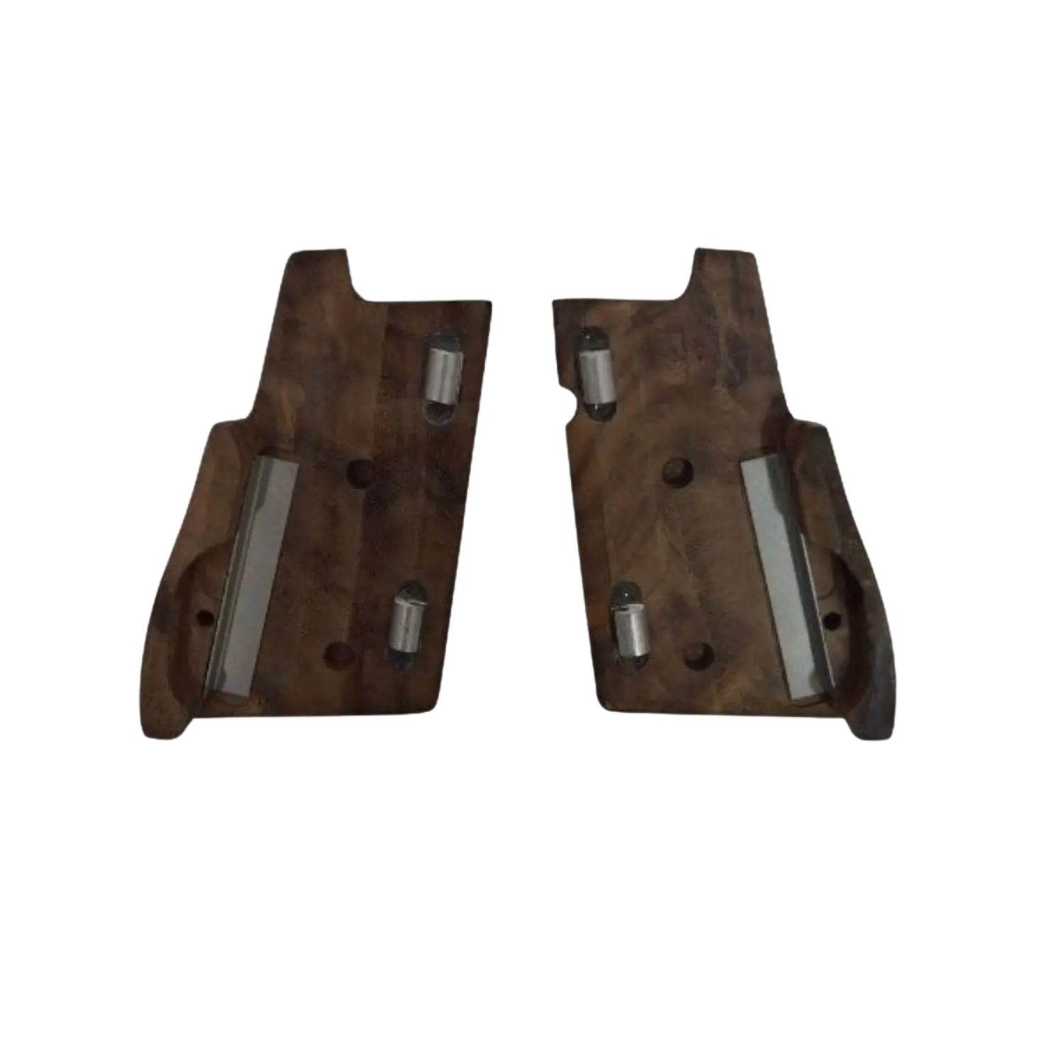 Holzgriff für Custom Desert Eagle XIX Pistole, zwei Teile mit Metallbefestigungen