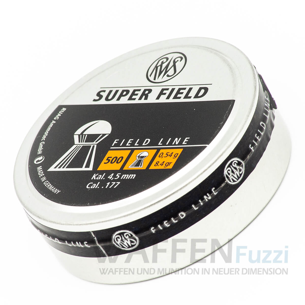 IMG_1445-Kopie RWS Super Field Field Line Rundkopf Diabolos 500 Schuss Kaliber 4,5mm