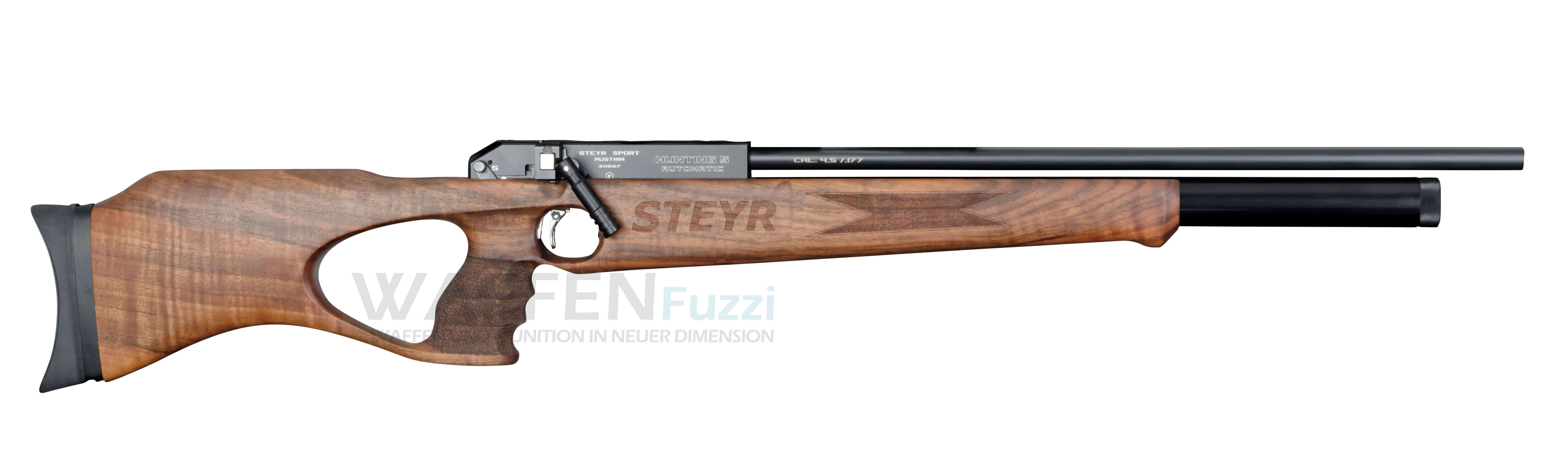 Steyr Hunting 5 Auto Pressluftgewehr Kaliber 4,5mm/5,5mm Diabolos 