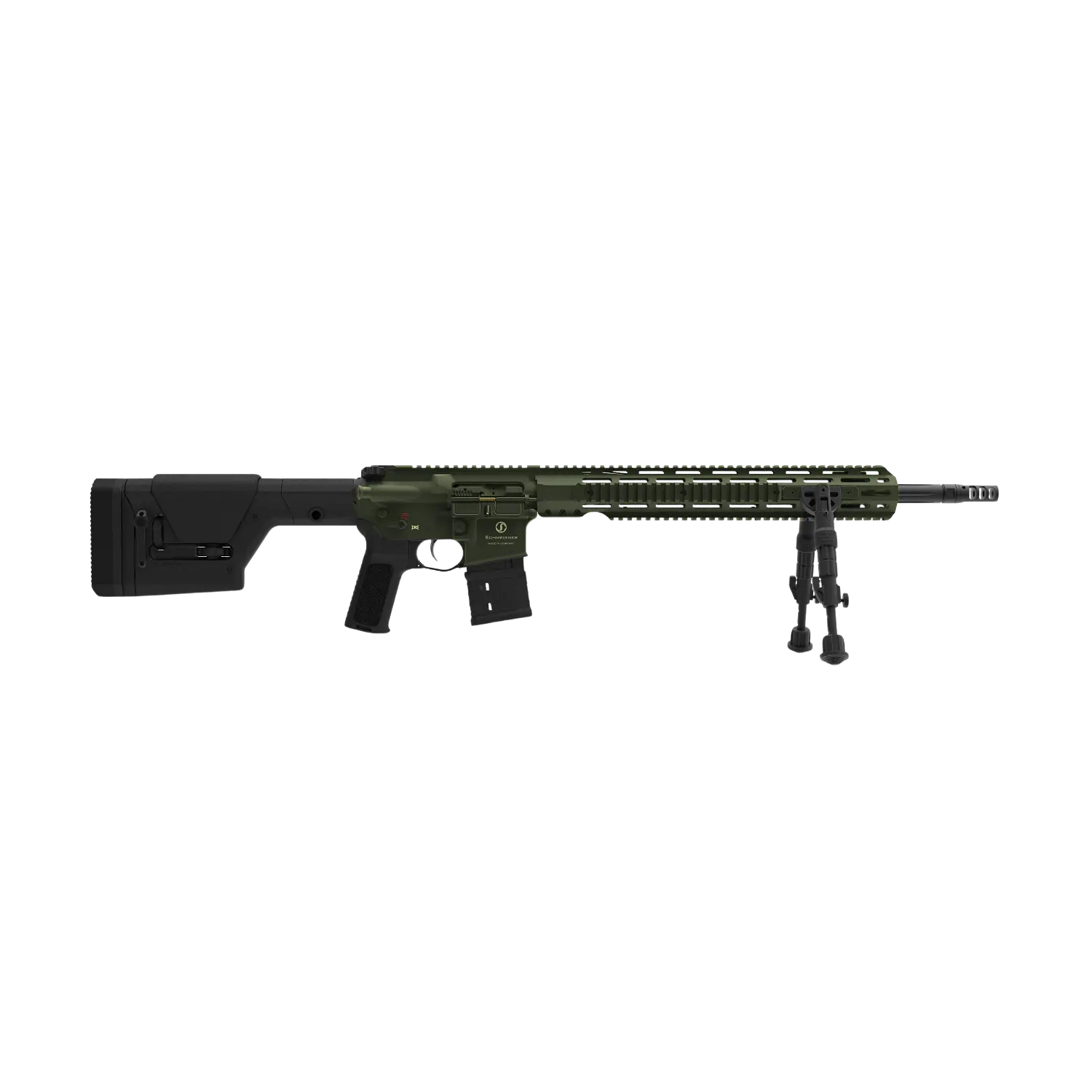 Schmeisser AR15-DMR Selbstladebüchse Kaliber .223 Rem. OD Green