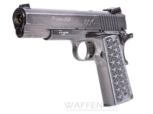 Sig-Sauer-1911-WTP CO2 Pistole Sig Sauer 1911 WTP 4,5mm Stahl BB