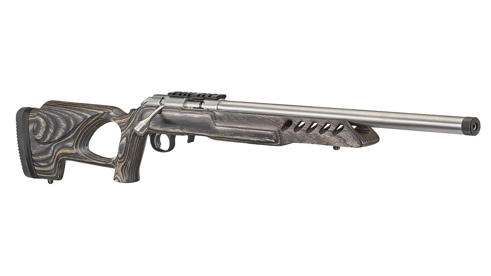 Rimfire-Target-Thumbhole-stainless-22lr Ruger Amican Rimfire Target Thumbhole Stainless