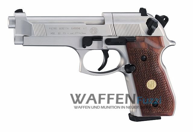 Beretta 92 FS CO2 Pistole mit Holzgriffschalen