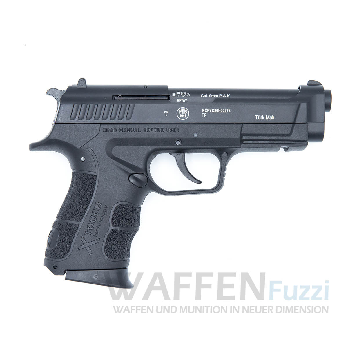 Retay X Pro Schreckschusswaffe 9mm PAK Pistole mit sehr guter Preis/Leistung 