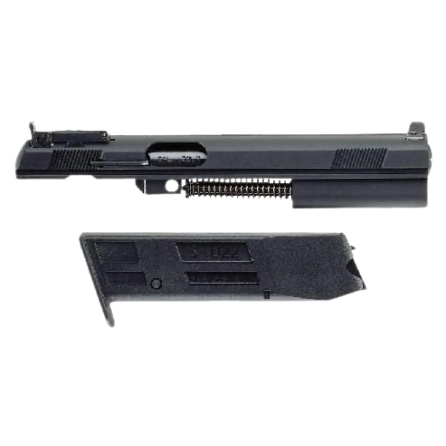 Tanfoglio Kleinkaliber Wechselsystem .22lr Wechselsystem für eine Pistole mit Schlitten und Magazin, schwarz, für Tanfoglio