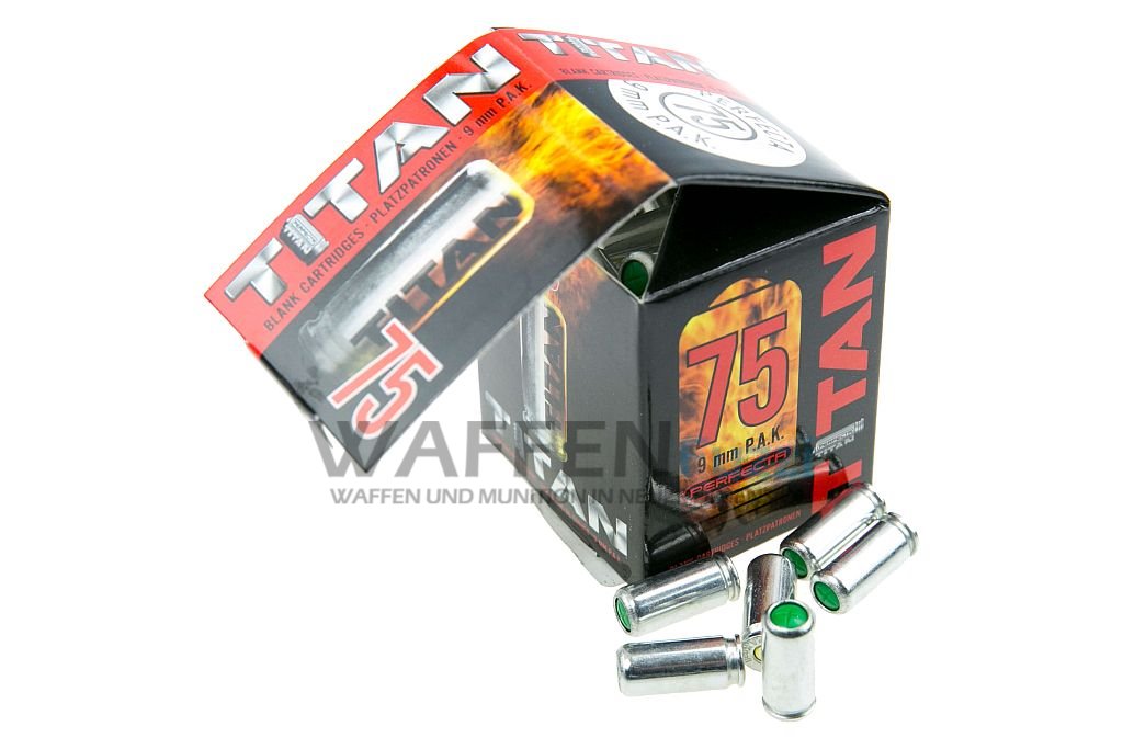 Perfecta Titan Platzmunition Kaliber 9mm PAK
